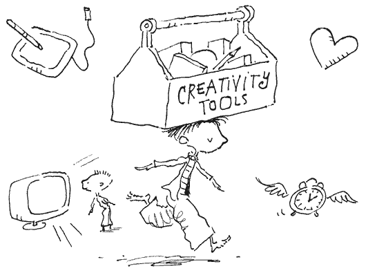 Creativity Tools Illustration